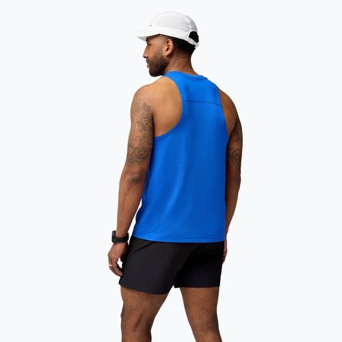 Férfi Brooks Atmosphere Singlet 3.0 futó tank top neo kék