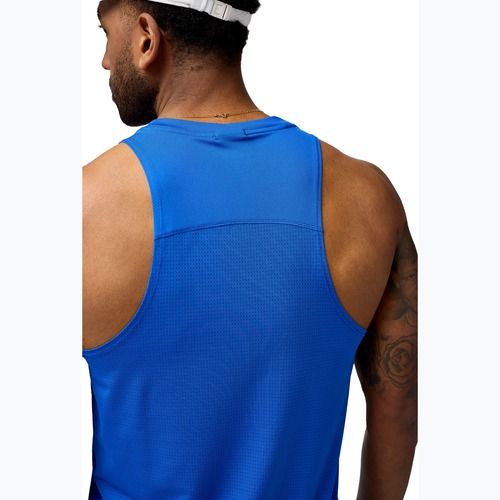 Férfi Brooks Atmosphere Singlet 3.0 futó tank top neo kék
