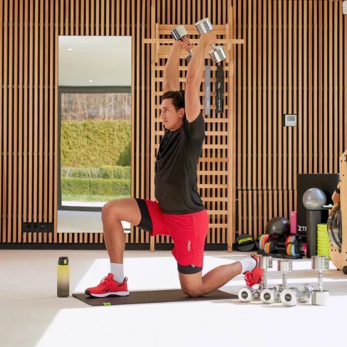 XTREXO króm súlyzók 2x9 kg ezüst