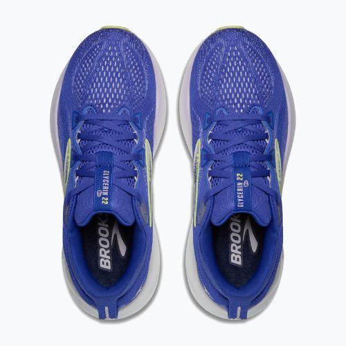 Női futócipő Brooks Glycerin 22 amparo blue/hyper iris/yper iris/sárga