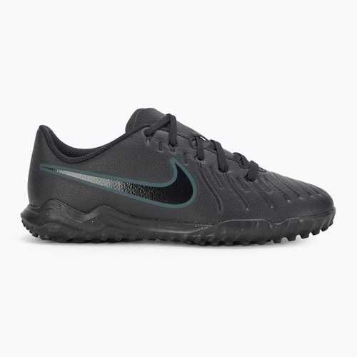 Nike Tiempo Legend 10 Club TF gyermek labdarúgócipő fekete/fekete deep jungle
