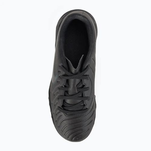 Nike Tiempo Legend 10 Club TF gyermek labdarúgócipő fekete/fekete deep jungle