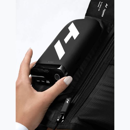 Normatec Elite Magas láb helyreállító és masszázskészülék fekete színben