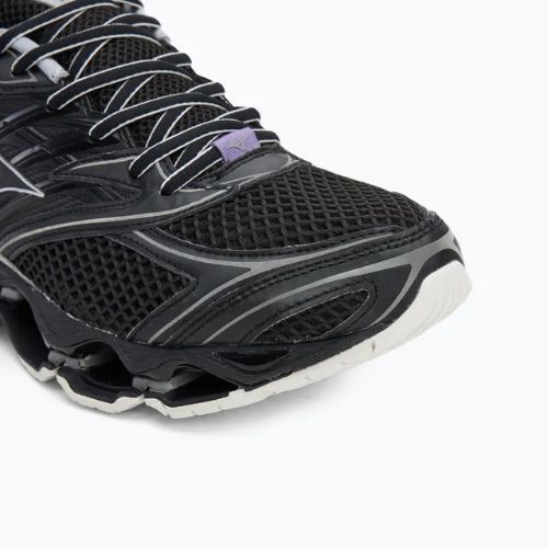Férfi cipő Mizuno Wave Prophecy LS fekete/ezüst/lila ködfátyol