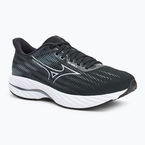 Férfi futócipő Mizuno Wave Inspire 21 2E fekete/ezüst/metál szürke