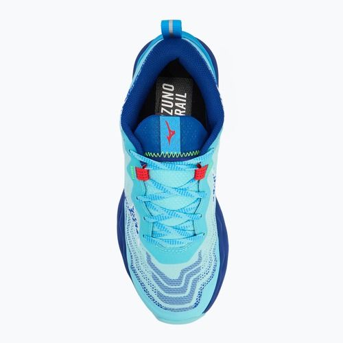 Női futócipő Mizuno Wave Daichi 9 kék radiance/fehér/ reflex kék c