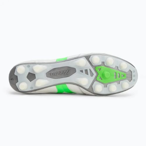 Mizuno Morelia II Elite Md fehér/neonzöld/galaxis ezüst férfi focicipő