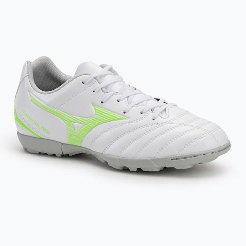 Mizuno Monarcida Neo III Select AS férfi futballcipő fehér/neonzöld