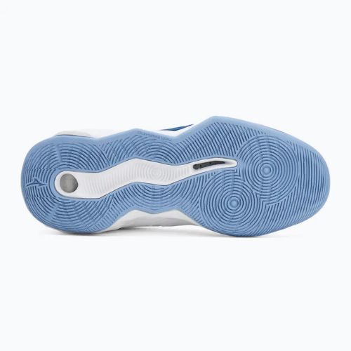 Mizuno Wave Dimension röplabda cipő fehér/harangszínkék/bel air kék