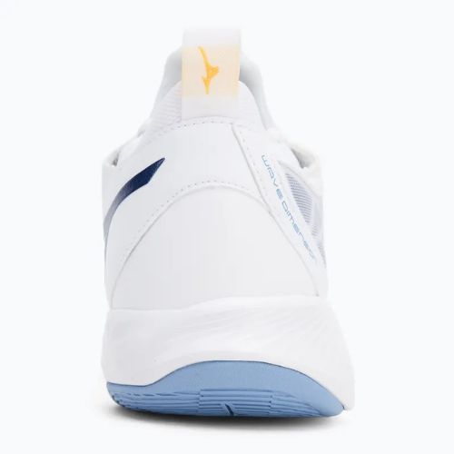 Mizuno Wave Dimension röplabda cipő fehér/harangszínkék/bel air kék