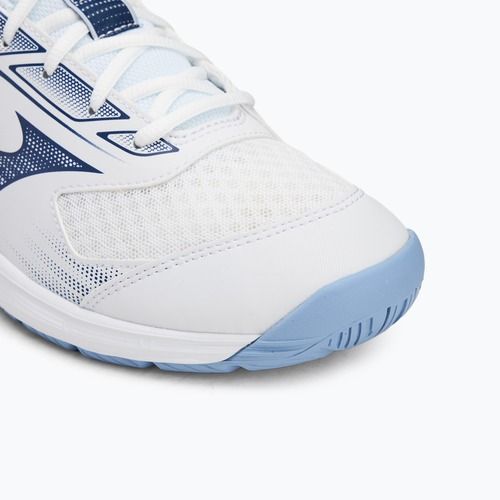 Mizuno Cyclone Speed 5 röplabdacipő fehér/kék/bel air kék/bel air kék