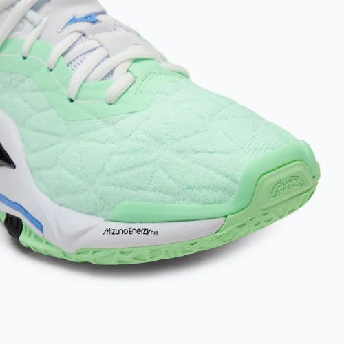 Mizuno Wave Stealth Neo 2 kézilabda cipő menta/fekete/frontkék