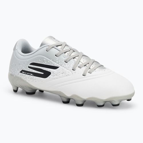 SKECHERS Razor 1.5 Td Jr FG gyermek focicipő fehér/ezüst