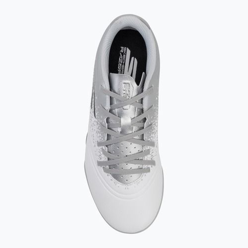SKECHERS Razor 1.5 Youth Jr TF fehér/ezüst gyermek focicipő