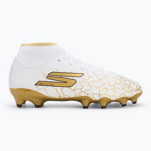 SKECHERS Razor 1.5 Academy FG férfi futballcipő fehér/arany