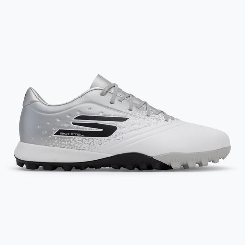 SKECHERS Razor 1.5 Academy TF férfi futballcipő fehér/ezüst