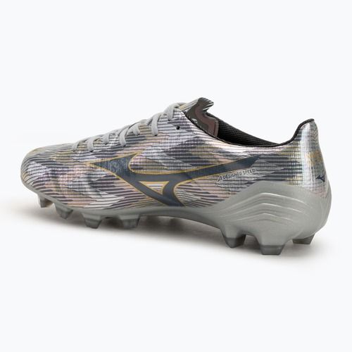 Férfi futballcipő Mizuno α II Elite Md galaxy silver/8605 c/gold