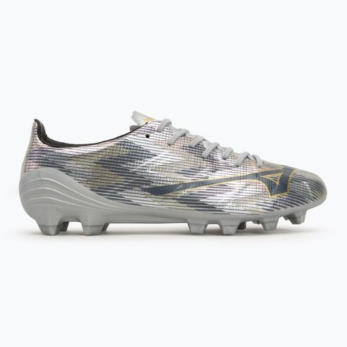 Férfi futballcipő Mizuno α II Pro Md galaxy ezüst/8605 c/gold