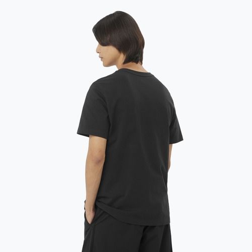 Férfi Salomon Big Logo Tee mély fekete