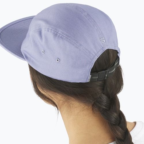 Salomon 5 Panel kék gránit baseball sapka