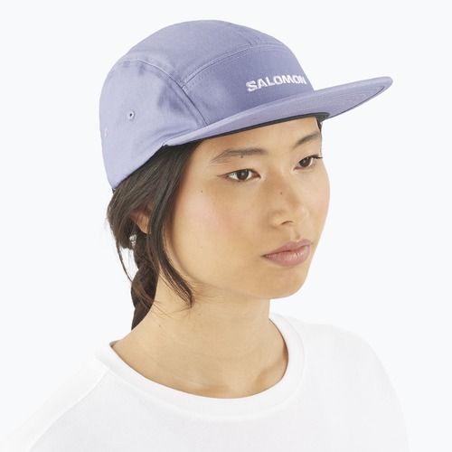 Salomon 5 Panel kék gránit baseball sapka