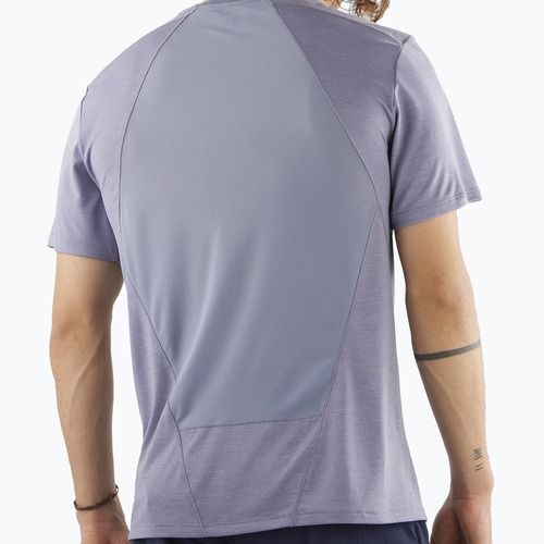 Férfi Salomon Outline Tee kék gránit