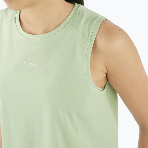 Salomon Trackline Tank női póló sea foam