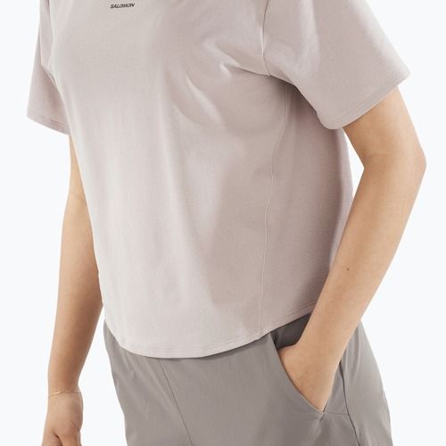 Női Salomon Trackline Tee SS póló etherea Női Salomon Trackline Tee SS póló etherea