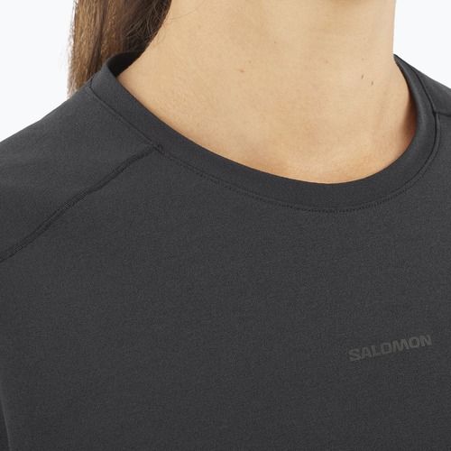 Női Salomon Trackline Tee SS mély fekete