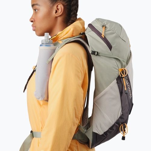 Salomon Aerotrek 18 l S-M seagrass/silver cloud/nine iron női túrahátizsák