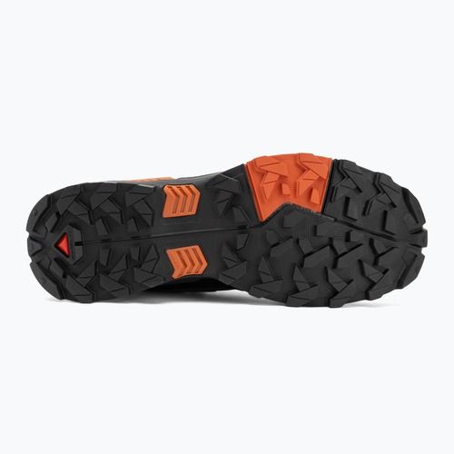 Férfi túrabakancs Salomon X Ultra 5 MID GTX aszfalt / castlerock / burnt okkersárga