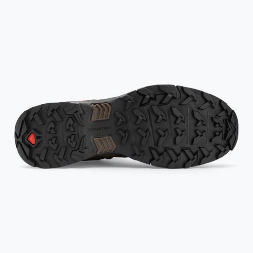 Férfi túrabakancs Salomon X Ultra Tracker GTX zöld/földbarna/cápa bőr