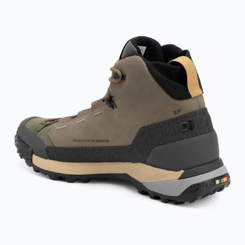 Salewa férfi túrabakancs Puez Leather Mid Ptx bungee kord / onyx