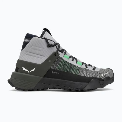 Férfi Salewa Wildfire Nxt Mid GTX ötvözet / sötét olíva közelítő cipő