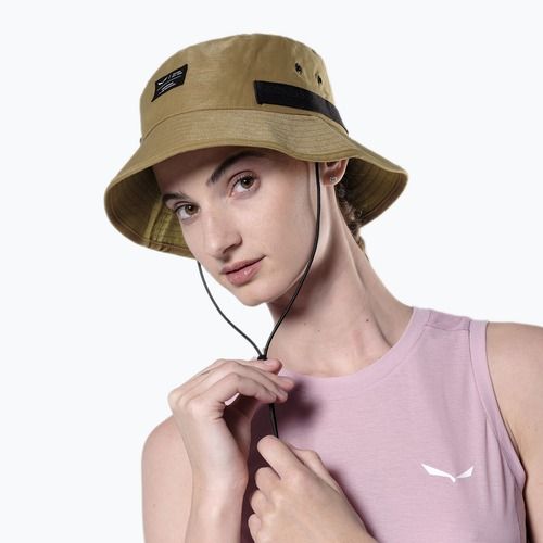 Salewa Puez kender karimájú aranybarna sapka