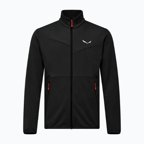 Férfi trekking pulóver Salewa Puez Cammio PL fekete out