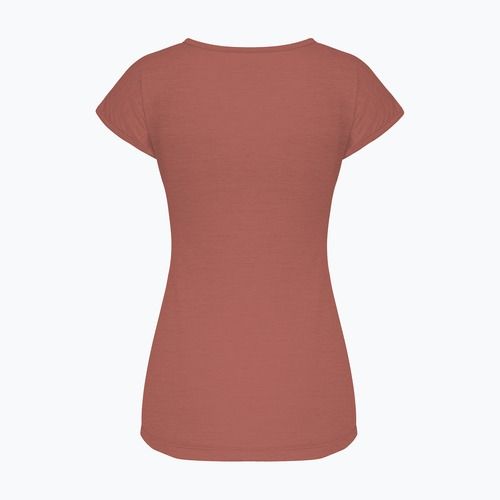 Női trekking póló Salewa Puez Melange Dry etruscan red melange