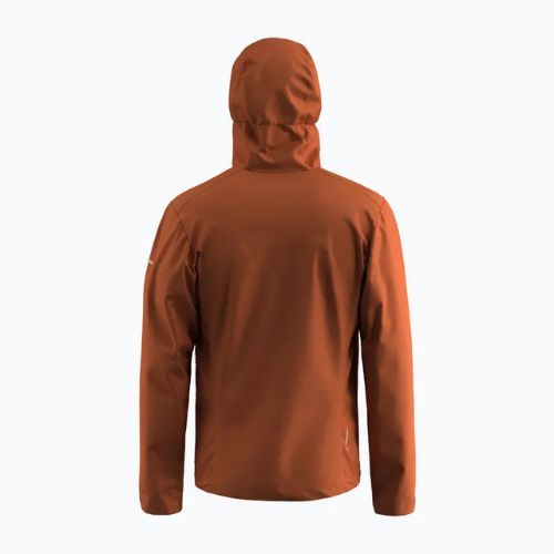 Salewa férfi esőkabát Puez Aqua 4 PTX 2.5L bombay brown/0910