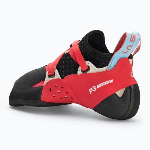 La Sportiva Solution Comp hibiszkusz/ malibu kék női mászócipő