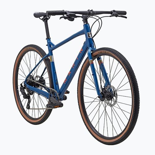 Marin DSX 700C fényes kék/narancs kavicsbicikli