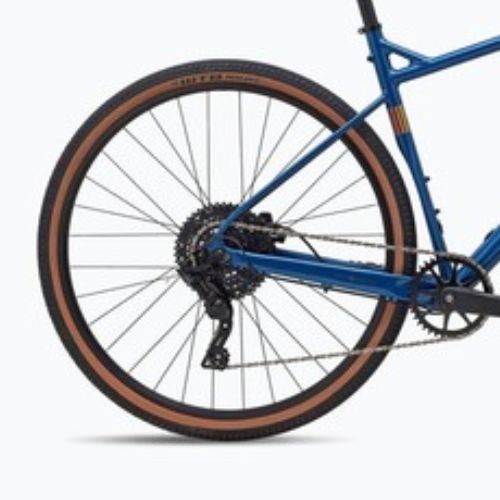 Marin DSX 700C fényes kék/narancs kavicsbicikli