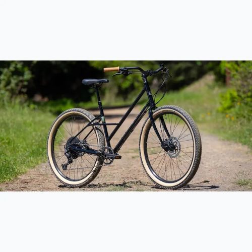 Marin Larkspur 2 27.5 fényes fekete/holografikus városi kerékpár