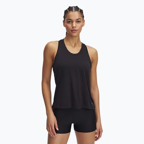 Under Armour Launch Camo Singlet fekete/fényvisszaverő női futó tréning felső