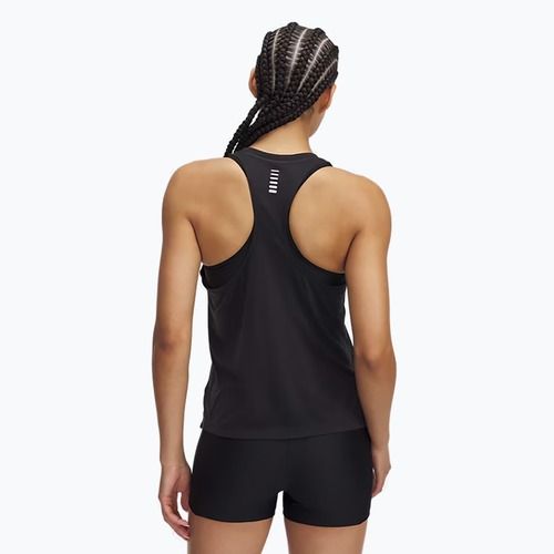 Under Armour Launch Camo Singlet fekete/fényvisszaverő női futó tréning felső