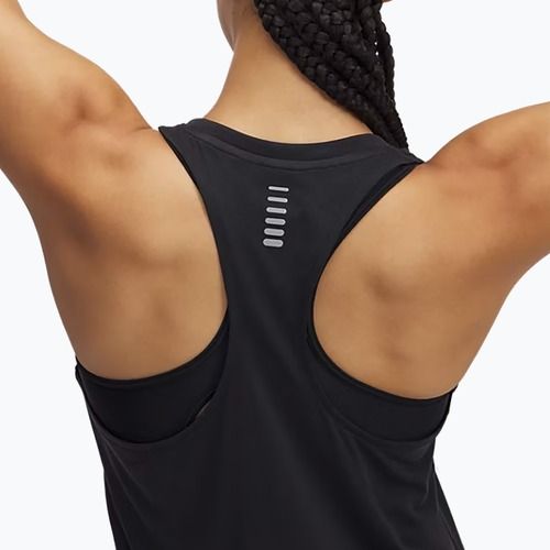 Under Armour Launch Camo Singlet fekete/fényvisszaverő női futó tréning felső