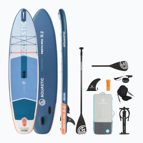 SUP deszka AQUASTIC Perth Pro 11'2" allround white