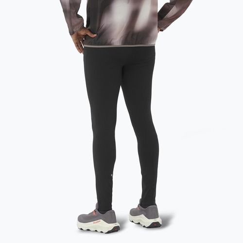 Férfi futó leggings Salomon SHAKEout Core mély fekete