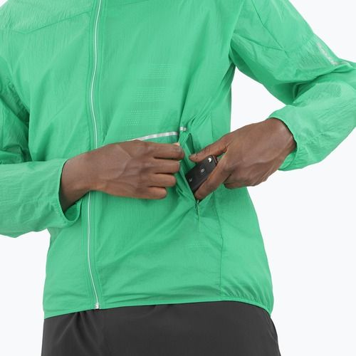 Férfi Salomon Sense Aero Wind parakeet futódzseki