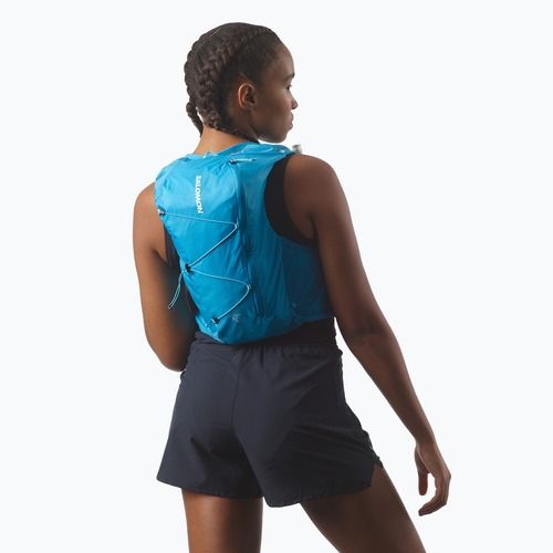 Salomon Active Skin 8 szett futó mellény kék dánbőr/kék curacao