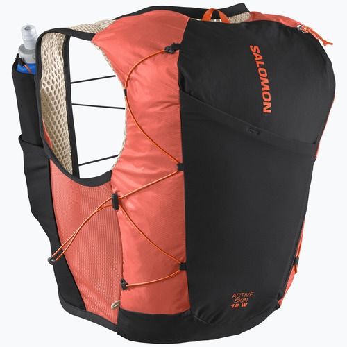Női Salomon Active Skin 12 szett smaragdzöld/fekete futó mellény